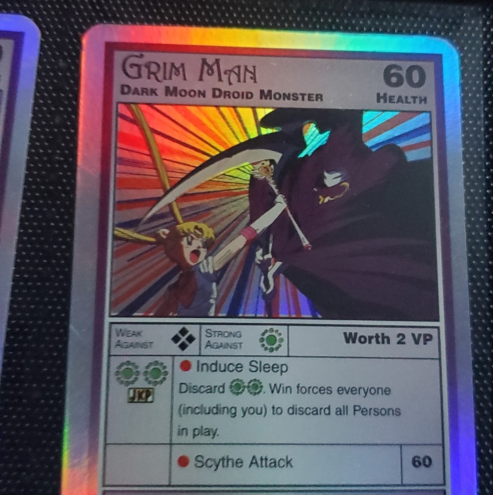 Sailor moon collectible card game holos/foils